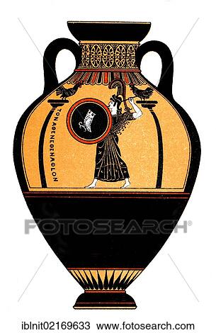 Panathenaic amphora, Athens, historical illustration, Meyers Konversationslexikon encyclopedia, 1897 View Large Photo Image Stock Image - Panathenaic amphora, Athens, historical illustration, Meyers Konversationslexikon encyclopedia, 1897. Fotosearch