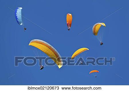 Paragliders in the air, Tegelberg Mountain, Upper Bavaria, Bavaria, Germany, Europe, PublicGround, Europe View Large Photo Image Stock Image - Paragliders in the air, Tegelberg Mountain, Upper Bavaria, Bavaria, Germany, Europe, PublicGround, Europe. Fotosearch