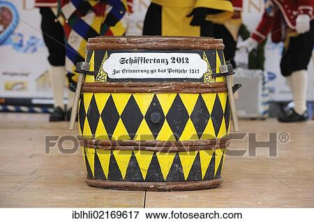 Stock Photo - Pedestal, Schaefflertanz, dance performance in Marienplatz square, the dance is performed every seven years between Epiphany and Shrove Tuesday, Schaeffler or cooper's guild of Munich, Munich, Upper Bavaria, Bavaria, Germany, Europe, PublicGround, Europe. Fotosearch