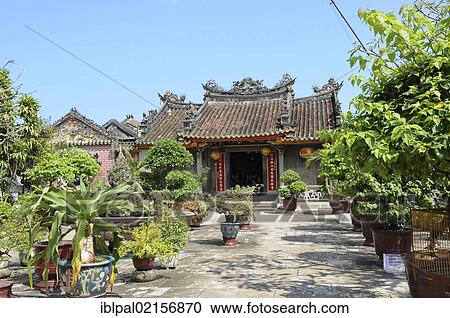 Phuc Kien house, 46 Tran Phu street, Hoi An, Vietnam, Southeast Asia, Asia View Large Photo Image Stock Image - Phuc Kien house, 46 Tran Phu street, Hoi An, Vietnam, Southeast Asia, Asia. Fotosearch