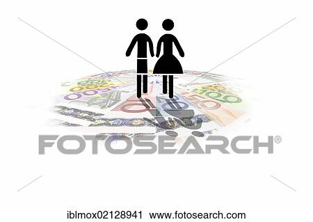 Pictogram of a couple on euro notes, symbolic image for an expensive lifestyle, cost of living for couples View Large Photo Image Stock Image - Pictogram of a couple on euro notes, symbolic image for an expensive lifestyle, cost of living for couples. Fotosearch