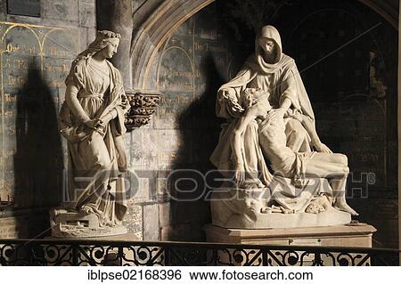 Pietà, St. Germain l'Auxerrois church, Place du Louvre, Paris, France, Europe View Large Photo Image Stock Photograph - Pietà, St. Germain l'Auxerrois church, Place du Louvre, Paris, France, Europe. Fotosearch