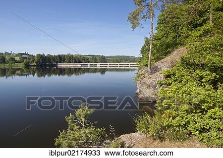 Pirk reservoir, Vogtland region, Saxony, Germany, Europe View Large Photo Image Stock Image - Pirk reservoir, Vogtland region, Saxony, Germany, Europe. Fotosearch