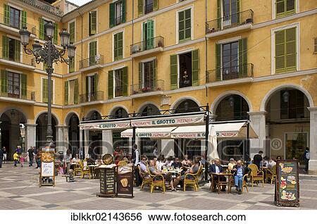 Placa Major, Palma de Mallorca, Majorca, Balearic Islands, Spain, Europe View Large Photo Image Stock Photograph - Placa Major, Palma de Mallorca, Majorca, Balearic Islands, Spain, Europe. Fotosearch