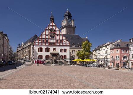 Plauen's old town hall, town hall tower, market square, Plauen, Vogtland region, Saxony, Germany, Europe View Large Photo Image Stock Image - Plauen's old town hall, town hall tower, market square, Plauen, Vogtland region, Saxony, Germany, Europe. Fotosearch
