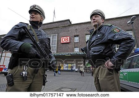 Police outside Duesseldorf central station after a brief closure of the station due to a terror warning, Duesseldorf, North Rhine-Westphalia, Germany, Urope, Europe View Large Photo Image Stock Photo - Police outside Duesseldorf central station after a brief closure of the station due to a terror warning, Duesseldorf, North Rhine-Westphalia, Germany, Urope, Europe. Fotosearch
