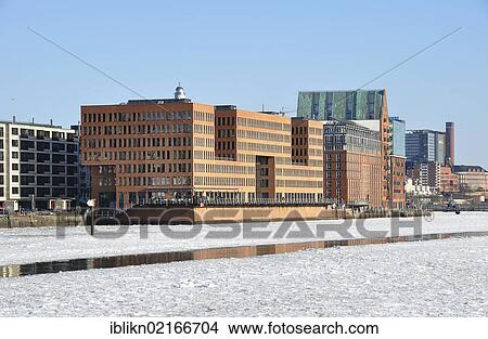 Port of Hamburg, high-rise buildings in Altona, Hamburg, Germany, Europe View Large Photo Image Picture - Port of Hamburg, high-rise buildings in Altona, Hamburg, Germany, Europe. Fotosearch