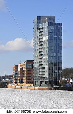 Port of Hamburg, high-rise buildings in Altona, Hamburg, Germany, Europe View Large Photo Image Stock Photo - Port of Hamburg, high-rise buildings in Altona, Hamburg, Germany, Europe. Fotosearch