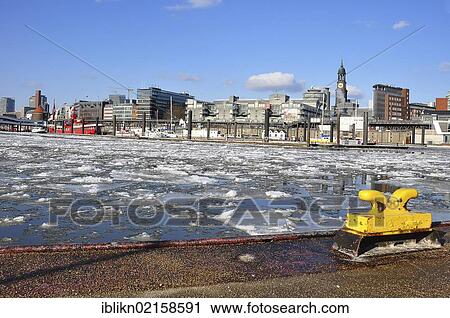 Port of Hamburg in the winter, Hamburg, Germany, Europe View Large Photo Image Stock Image - Port of Hamburg in the winter, Hamburg, Germany, Europe. Fotosearch