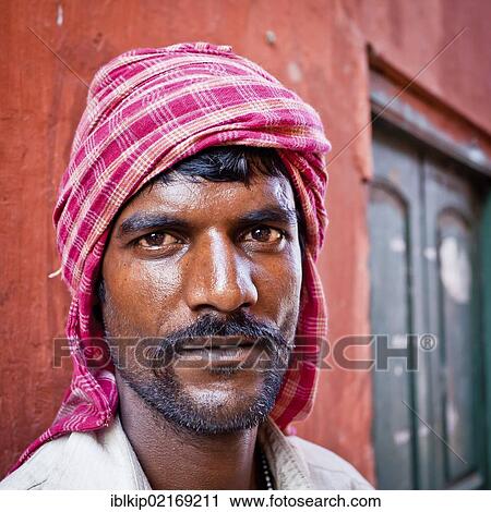 Portrait of a manual laborer from the Malik Ghat Flower Market, Kolkata, India, Asia View Large Photo Image Stock Image - Portrait of a manual laborer from the Malik Ghat Flower Market, Kolkata, India, Asia. Fotosearch