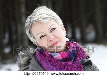 Portrait of a woman in a winter forest, Oberhof, Thuringia, Germany, Europe View Large Photo Image Stock Photo - Portrait of a woman in a winter forest, Oberhof, Thuringia, Germany, Europe. Fotosearch