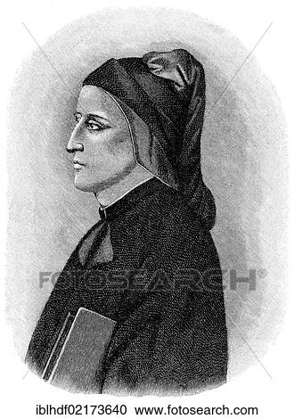 Portrait of Dante Alighieri, 1265 - 1321, an Italian poet and philosopher, historical illustration from the 19th Century View Large Photo Image Stock Image - Portrait of Dante Alighieri, 1265 - 1321, an Italian poet and philosopher, historical illustration from the 19th Century. Fotosearch