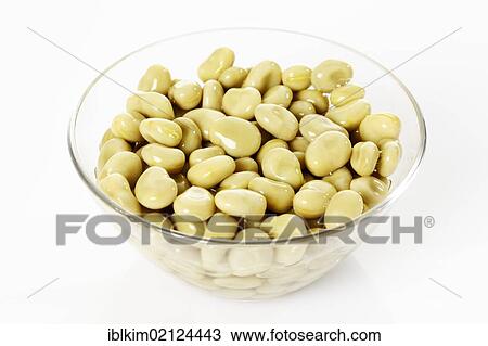 Preserved food, glass bowl of thick beans View Large Photo Image Stock Image - Preserved food, glass bowl of thick beans. Fotosearch