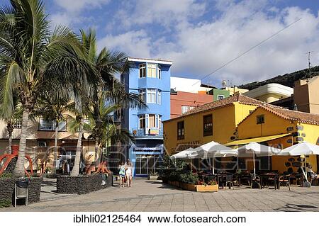 Promenade of Puerto de Tazacorte, La Palma, Canary Islands, Spain, Europe, PublicGround, Europe View Large Photo Image Picture - Promenade of Puerto de Tazacorte, La Palma, Canary Islands, Spain, Europe, PublicGround, Europe. Fotosearch