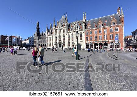 Provincial Government Palace, Provinciaal Hof, Provincial Court, Grote Markt market square, historic town centre of Bruges, UNESCO World Heritage Site, West Flanders, Flemish Region, Belgium, Europe View Large Photo Image Stock Image - Provincial Government Palace, Provinciaal Hof, Provincial Court, Grote Markt market square, historic town centre of Bruges, UNESCO World Heritage Site, West Flanders, Flemish Region, Belgium, Europe. Fotosearch