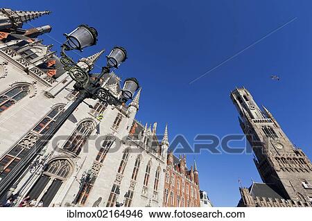Provincial Government Palace, Provinciaal Hof, District Court, Grote Markt market square, historic town centre of Bruges, UNESCO World Heritage Site, West Flanders, Flemish Region, Belgium, Europe View Large Photo Image Stock Photograph - Provincial Government Palace, Provinciaal Hof, District Court, Grote Markt market square, historic town centre of Bruges, UNESCO World Heritage Site, West Flanders, Flemish Region, Belgium, Europe. Fotosearch