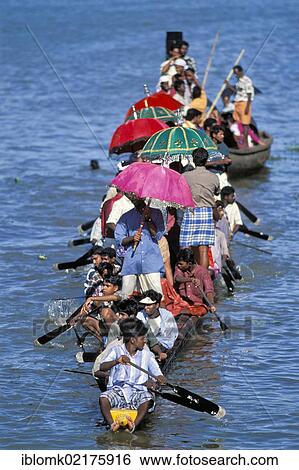 Rajiv Gandhi boat race, men in a Kettuvalam boat with colourful umbrellas, Alappuzha or Alleppey, Kerala, South India, India, Asia View Large Photo Image Stock Photograph - Rajiv Gandhi boat race, men in a Kettuvalam boat with colourful umbrellas, Alappuzha or Alleppey, Kerala, South India, India, Asia. Fotosearch