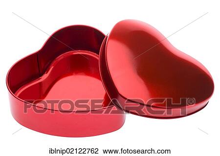 Red heart shaped gift box, empty View Large Photo Image Stock Image - Red heart shaped gift box, empty. Fotosearch
