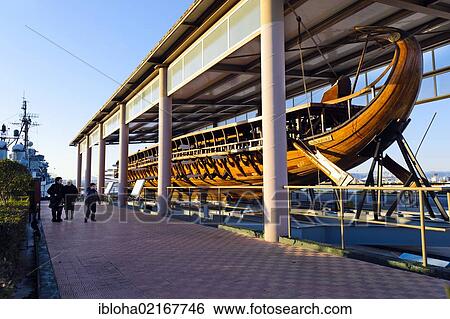 Replica of a trireme in the Trokadero Marina Ship Museum, Paleo Faliro, Athens, Greece, Europe View Large Photo Image Stock Photograph - Replica of a trireme in the Trokadero Marina Ship Museum, Paleo Faliro, Athens, Greece, Europe. Fotosearch