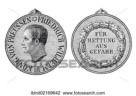 Rescue Medal, Prussia, historical illustration, Meyers Konversationslexikon encyclopedia, 1897 View Large Photo Image Stock Image - Rescue Medal, Prussia, historical illustration, Meyers Konversationslexikon encyclopedia, 1897. Fotosearch