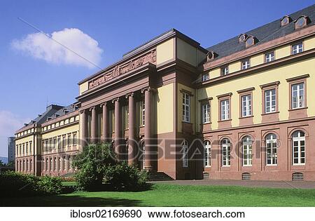 Stock Image - Residenzschloss Palace, Koblenz, Rhineland-Palatinate, Germany, Europe. Fotosearch