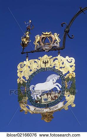 Restaurant sign, Roessle, Neuenstein, Hohenlohe, Baden-Wuerttemberg, Germany, Europe View Large Photo Image Stock Photograph - Restaurant sign, Roessle, Neuenstein, Hohenlohe, Baden-Wuerttemberg, Germany, Europe. Fotosearch