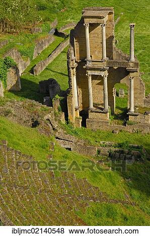 Roman theatre, Volterra, Tuscany, Italy, Europe View Large Photo Image Stock Photo - Roman theatre, Volterra, Tuscany, Italy, Europe. Fotosearch
