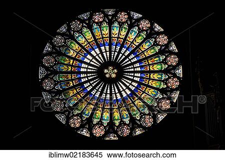 Rose window on the western side, interior view of Strasbourg Cathedral, Cathedral of Our Lady of Strasbourg, Strasbourg, Bas-Rhin département, Alsace, France, Europe View Large Photo Image Stock Photography - Rose window on the western side, interior view of Strasbourg Cathedral, Cathedral of Our Lady of Strasbourg, Strasbourg, Bas-Rhin département, Alsace, France, Europe. Fotosearch