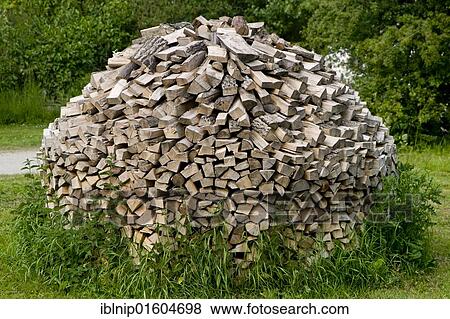 Round woodpile View Large Photo Image Stock Photo - Round woodpile. Fotosearch