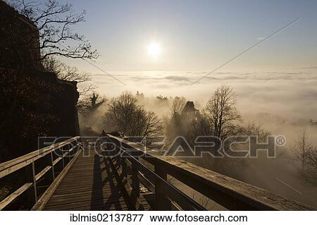 Ruins of Hohentwiel Fortress in a foggy atmosphere, Hegau, Konstanz district, Baden-Wuerttemberg, Germany, Europe View Large Photo Image Stock Photo - Ruins of Hohentwiel Fortress in a foggy atmosphere, Hegau, Konstanz district, Baden-Wuerttemberg, Germany, Europe. Fotosearch