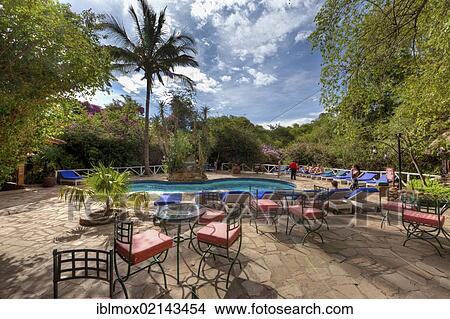 Picture - Safari Camp, Lodge, Mara Fig Tree Camp, Masai Mara National Reserve, Kenya, East Africa, Africa. Fotosearch