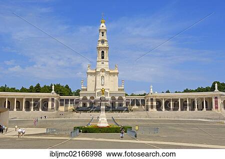 Sanctuary of Our Lady of Fatima, Fatima, Estremadura, Portugal, Europe View Large Photo Image Stock Photo - Sanctuary of Our Lady of Fatima, Fatima, Estremadura, Portugal, Europe. Fotosearch