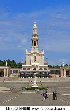 Sanctuary of Our Lady of Fatima, Fatima, Estremadura, Portugal, Europe View Large Photo Image Stock Photo - Sanctuary of Our Lady of Fatima, Fatima, Estremadura, Portugal, Europe. Fotosearch