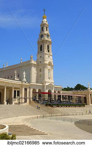 Sanctuary of Our Lady of Fatima, Fatima, Estremadura, Portugal, Europe View Large Photo Image Stock Photography - Sanctuary of Our Lady of Fatima, Fatima, Estremadura, Portugal, Europe. Fotosearch