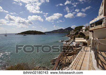 Stock Image - Sant Elm, southwest coast, Majorca, Balearic Islands, Spain, Europe. Fotosearch
