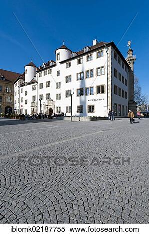 Schillerplatz square, Old Chancellery, Hofapotheke court pharmacy, Stuttgart, Baden-Wuerttemberg, southern Germany, Germany, Europe View Large Photo Image Stock Photography - Schillerplatz square, Old Chancellery, Hofapotheke court pharmacy, Stuttgart, Baden-Wuerttemberg, southern Germany, Germany, Europe. Fotosearch
