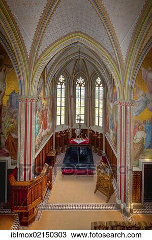 Schloss Stolzenfels Castle, interior, Koblenz, UNESCO World Heritage Upper Middle Rhine Valley, Rhineland-Palatinate, Germany, Europe, PublicGround, Europe View Large Photo Image Stock Image - Schloss Stolzenfels Castle, interior, Koblenz, UNESCO World Heritage Upper Middle Rhine Valley, Rhineland-Palatinate, Germany, Europe, PublicGround, Europe. Fotosearch