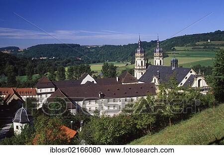Schoental Abbey, Jagsttal Valley, Hohenlohe, Baden-Wuerttemberg, Germany, Europe View Large Photo Image Stock Image - Schoental Abbey, Jagsttal Valley, Hohenlohe, Baden-Wuerttemberg, Germany, Europe. Fotosearch