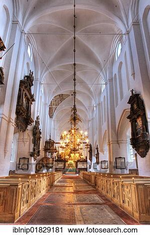 Sct. Olai Domkirke cathedral, interior, Helsingør, Elsinore, Denmark, Europe View Large Photo Image Stock Image - Sct. Olai Domkirke cathedral, interior, Helsingør, Elsinore, Denmark, Europe. Fotosearch