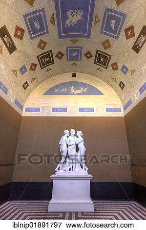 Sculpture of the three Graces with Amor, Thorvaldsen Museum, Copenhagen, Denmark, Europe View Large Photo Image Stock Photo - Sculpture of the three Graces with Amor, Thorvaldsen Museum, Copenhagen, Denmark, Europe. Fotosearch