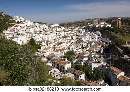 Setenil de las Bodegas, Pueblos Blancos, White Villages, Andalusia, Spain, Europe View Large Photo Image Stock Image - Setenil de las Bodegas, Pueblos Blancos, White Villages, Andalusia, Spain, Europe. Fotosearch