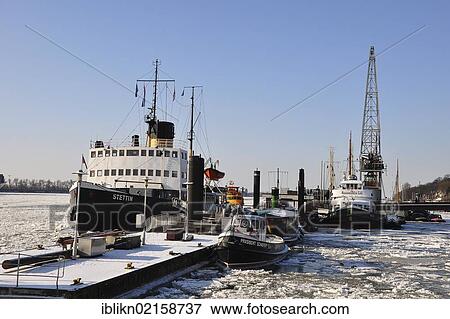 Ship in the port of Hamburg in the winter, Hamburg, Germany, Europe View Large Photo Image Stock Photo - Ship in the port of Hamburg in the winter, Hamburg, Germany, Europe. Fotosearch