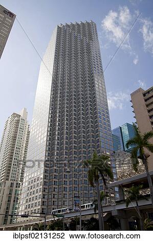 Skyscraper and the free train Metromover, downtown Miami, Florida, USA, North America View Large Photo Image Stock Image - Skyscraper and the free train Metromover, downtown Miami, Florida, USA, North America. Fotosearch