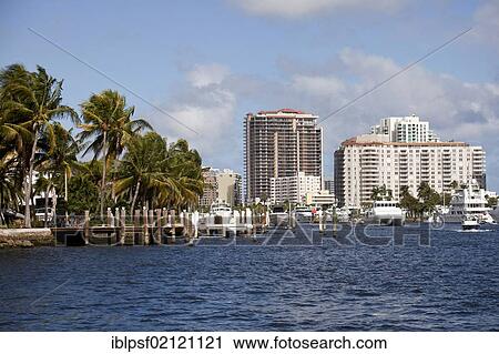Skyscrapers, yachts and canals in the town centre of Fort Lauderdale, Broward County, Florida, USA, North America View Large Photo Image Stock Image - Skyscrapers, yachts and canals in the town centre of Fort Lauderdale, Broward County, Florida, USA, North America. Fotosearch
