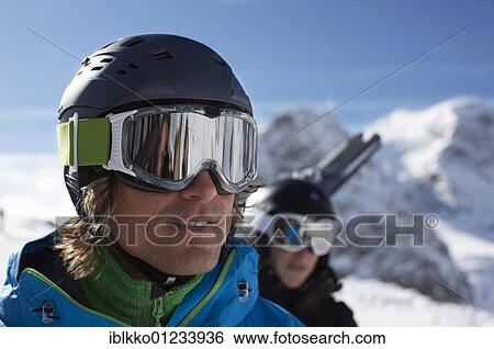 Snowboarder, skier, St. Moritz, Grisons, Switzerland, Europe View Large Photo Image Stock Photograph - Snowboarder, skier, St. Moritz, Grisons, Switzerland, Europe. Fotosearch
