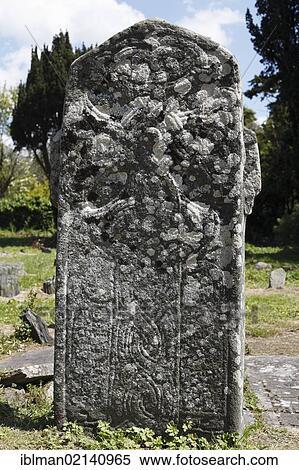 St Mura Cross Slab, Celtic relief, Fahan, Inishowen Peninsula, County Donegal, Ireland, British Isles, Europe View Large Photo Image Stock Photography - St Mura Cross Slab, Celtic relief, Fahan, Inishowen Peninsula, County Donegal, Ireland, British Isles, Europe. Fotosearch