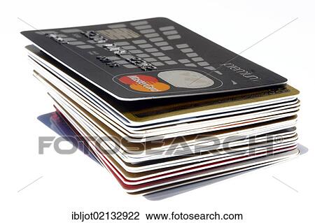 Stack of various credit cards, bank cards View Large Photo Image Stock Image - Stack of various credit cards, bank cards. Fotosearch