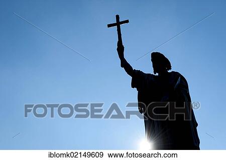 Statue of St. Boniface, St. Bonifacius, Bonifatiusplatz square, Fulda, Rhoen, Hesse, Germany, Europe View Large Photo Image Stock Photo - Statue of St. Boniface, St. Bonifacius, Bonifatiusplatz square, Fulda, Rhoen, Hesse, Germany, Europe. Fotosearch