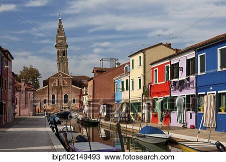 Steeple, Burano, Venice, Italy, Europe View Large Photo Image Stock Image - Steeple, Burano, Venice, Italy, Europe. Fotosearch