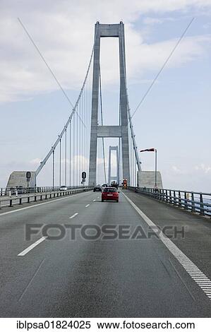Storebæltsforbindelsen or Great Belt Bridge, South Denmark, Denmark, Europe View Large Photo Image Stock Photography - Storebæltsforbindelsen or Great Belt Bridge, South Denmark, Denmark, Europe. Fotosearch